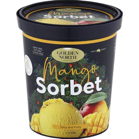 Golden North Mango Sorbet 1l Woolworths