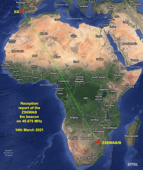 Ei Gl A Diary Of Amateur Radio Activity South African Metre