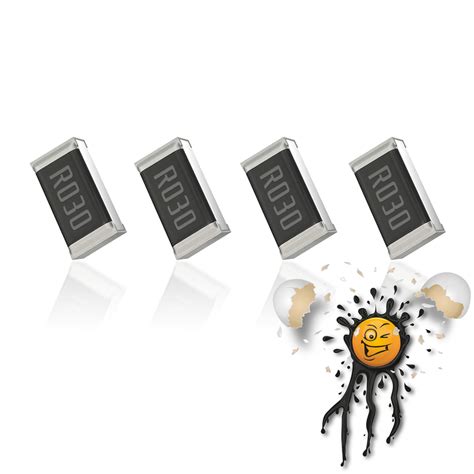 4 x R030 Shunt Mess Widerstand Resistor – IoT powered by androegg.de