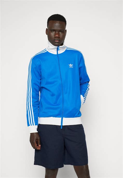 Adidas Originals Adicolor Classics Beckenbauer Track Trainingsjacke Blue Birdwhiteblau