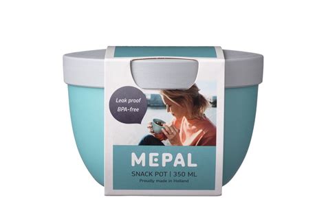 Mepal Food Storage Container To Go Ellipse Green 10.7 cm | Buy now at ...