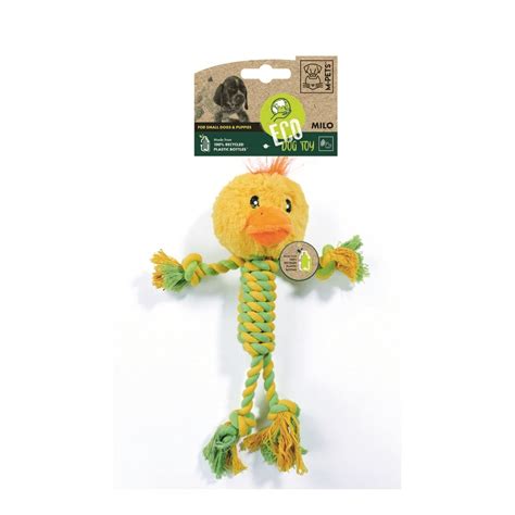 Игрушка мягкая Утка с канатом ECO BUCK