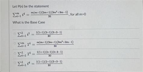 Solved Let P N Be The Statement Chegg