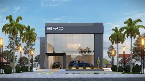 BYD Electric Car Showroom :: Behance