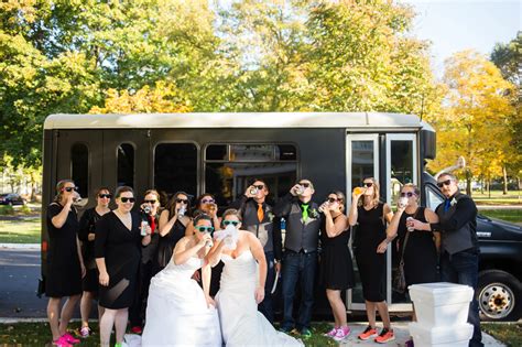 Same Sex Fall Wedding At Pamperin Park In Green Bay WI Amber Jessica Whit Meza Photography