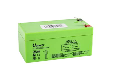 Batería Solar Agm U Power 12v 33ah Leroy Merlin