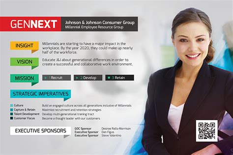 Johnson And Johnson Gennext Erg Flyer On Behance