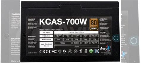 Блок питания 700W AeroCool kcas-700W купить в Москве | Электроника | Авито