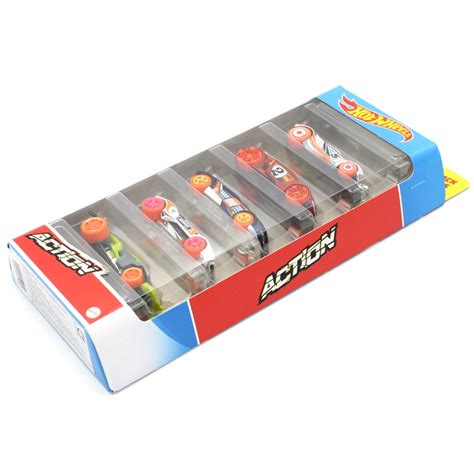 Bộ 5 Siêu Xe Hot Wheels 1806H ACTION Mẫu Sản Phẩm Bên Trong Là Ngẫu Nhiên