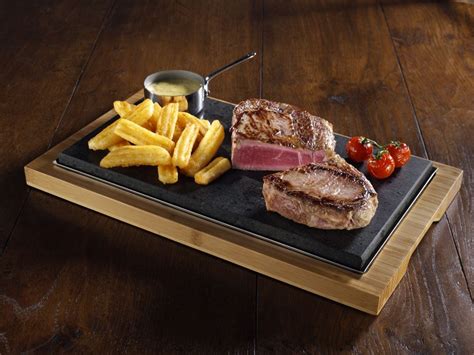 The SteakStones Steak Plate HOT STONE Cooking Stone Hot Stone