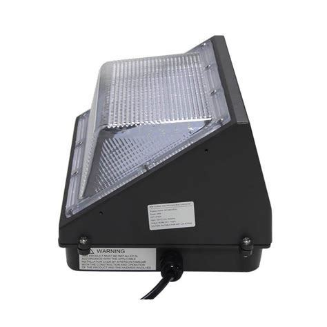60 Watt Led Wall Pack W Photocell Levkom Lighting