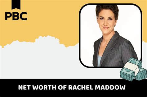 Rachel Maddow Net Worth 2024: How She Became A Media Powerhouse
