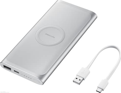 Беспроводные зарядка Samsung Charging Duo Pad и портативный аккумулятор ...