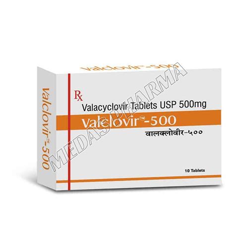 VALCLOVIR 500 MG Valacyclovir Tablets At Rs 100 Strip Surat ID