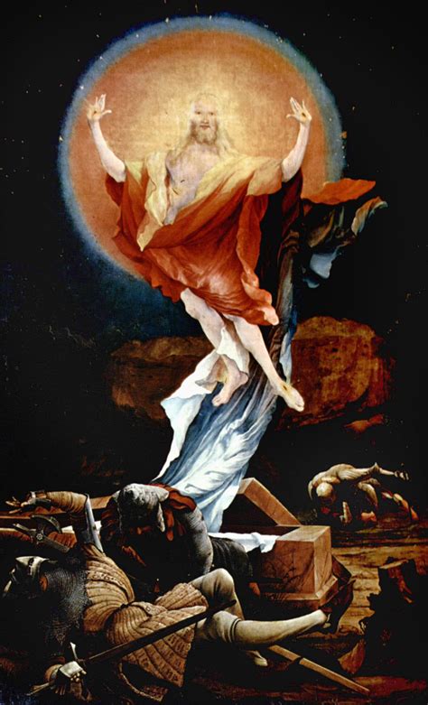 The Resurrection 1515 By Grunewald Artchive
