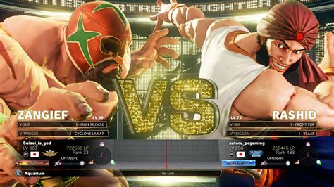 Sfv Champion Edition Asase Zangief Vs Satoru Rashid Online