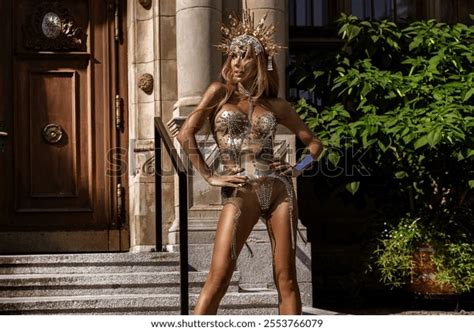 Beautiful Sexy Blonde Woman Transparent Luxury Stock Photo 2553766079 Shutterstock