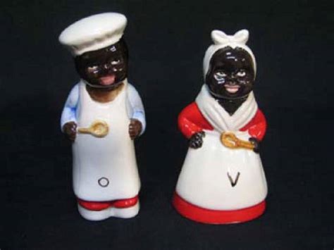 Black Americana Chef And Mammy Oil And Vinegar