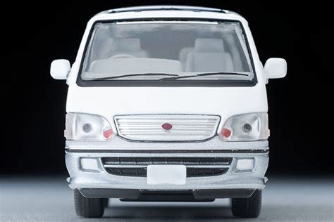 Lv N D Toyota Hiace Wagon Super Custom G White Silver Model