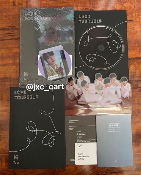 Bts Love Yourself Ly Tear Version R Unsealed Album Hobbies Toys