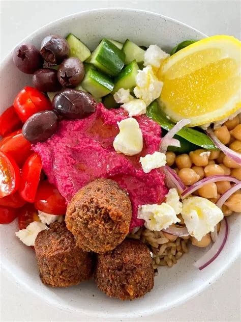Falafel Bowl Recipe Simple Home Edit