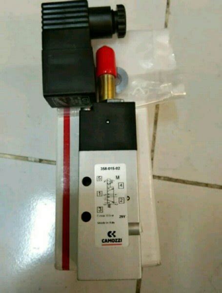 Jual Solenoid Valve CAMOZZI 358 015 02 Di Lapak Kemi Automation Bukalapak