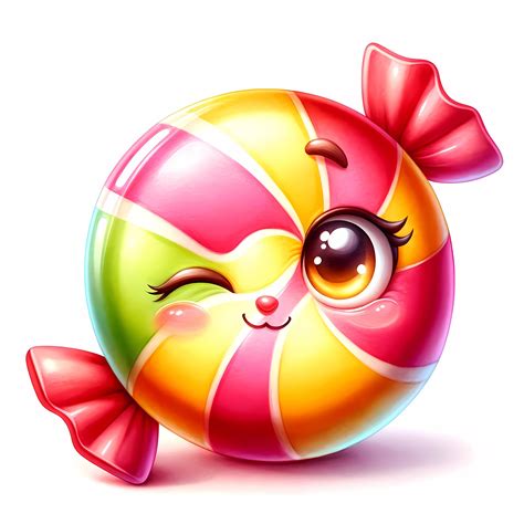 Cute Candy Clipart Kawaii Sweet Treats Art S Digital Download