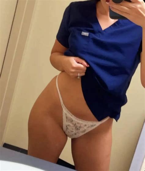 Pulling Down My Scrubs To Touch My Pussy While Im At Work Nudes Slut NUDE PICS ORG