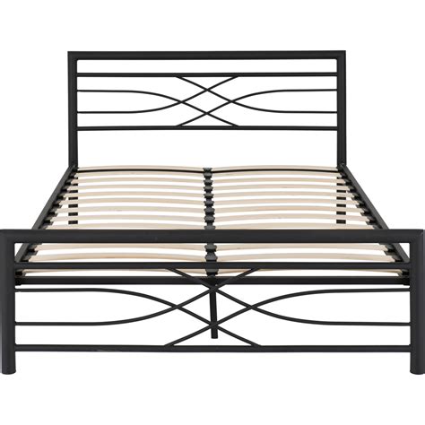 Seconique Kelly King Size Black Bed Frame | Wilko