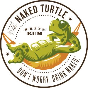 Naked Turtle White Rum Logo Sticker Pro Sport Stickers