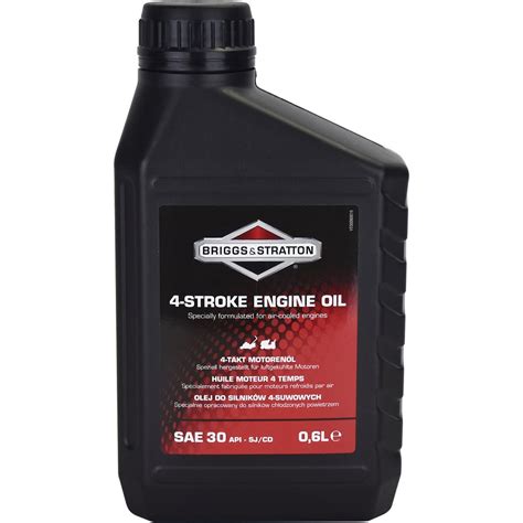 Масло SAE-30 (0.6 л) для 4-х тактных двигателей Briggs&Stratton 100005E ...