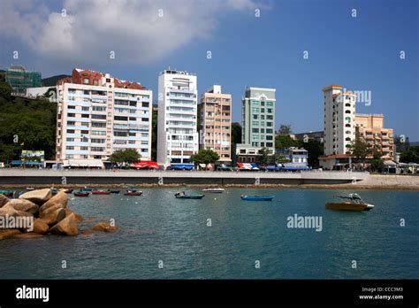 Stanley Main Street Waterfront Hong Kong Hksar China Asia Stock Photo