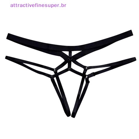 Afs Calcinha Sexy Feminina Fio Dental Feminino Aberto T Costas Hot Shopee Brasil