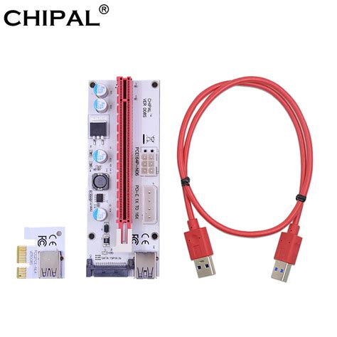 Chipal Pces Ver S Cm Pci E Riser Cart O S Pcie X X Extensor