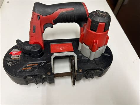 Milwaukee 2429 20 M12 12V Cordless Sub Compact Band Saw EBay