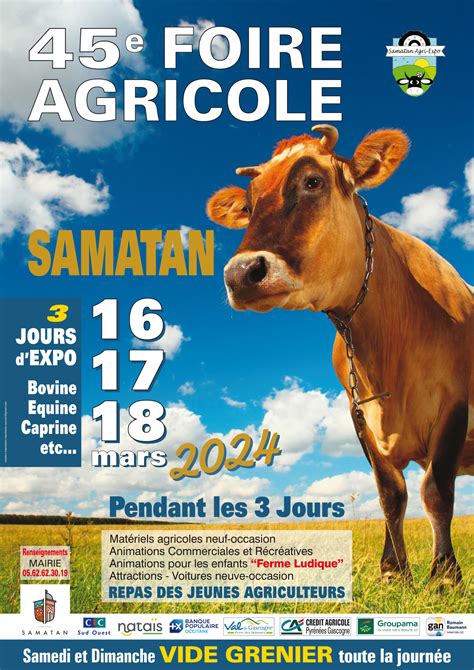 45ème Foire agricole Mairie de Samatan