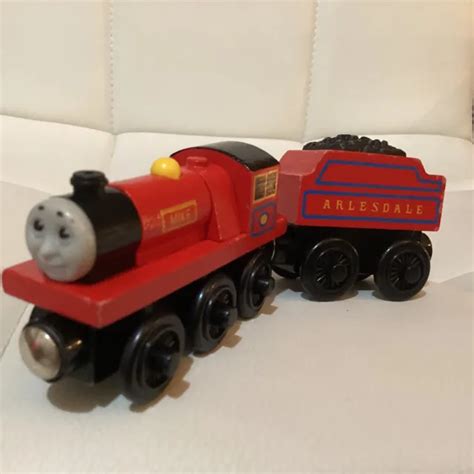 MIKE AND TENDER Arlesdale Thomas Tank Engine Wooden Railway Train Brio