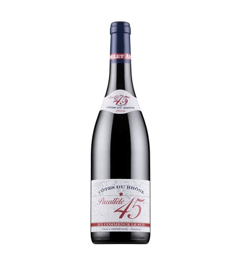 Vin Rouge Paul Jaboulet Aine Parallele Bio Cl Cote Du Rhone