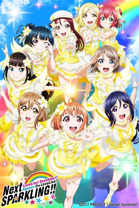 Reparto de Aqours 5th Love Live Next SPARKLING película 2019