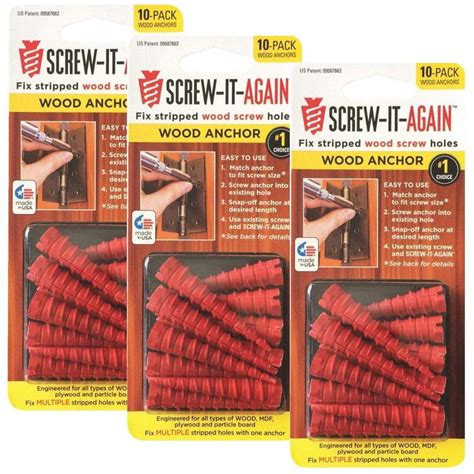 Never Again Use Messy Glue Sawdust Or Toothpicks To Fix Stripped Screw