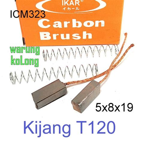 Jual Carbon Brush Alternator KIJANG 3K 4K 5K T120 HIJET S75 SET Arang