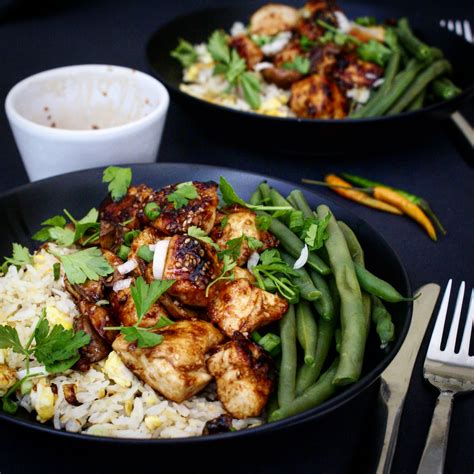 Korean Style Bbq Chicken With Spicy Sesame And Soy Sauce The Potato