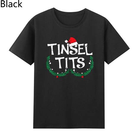 Jingle Balls Tinsel Tits Couples Christmas Matching Couple Short Sleeve