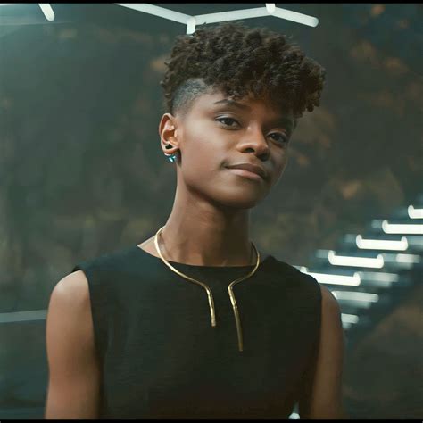 Shuri Icon Letitia Wright Kinky Twists Hairstyles Black Panther Marvel