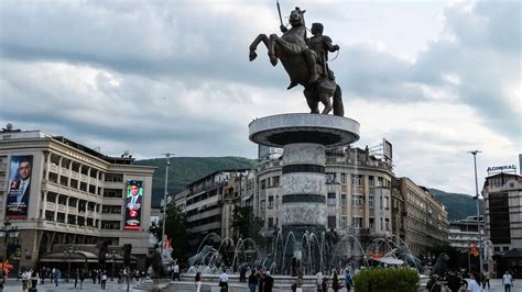 In North Macedonia, Disputes Over History Extend to Statues - The New