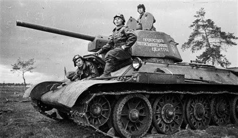 Russian Tanks Ww2 T34