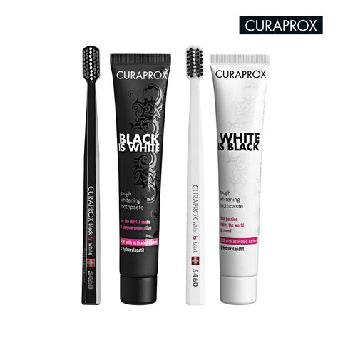 Black is White Curaprox review - Misses Bond