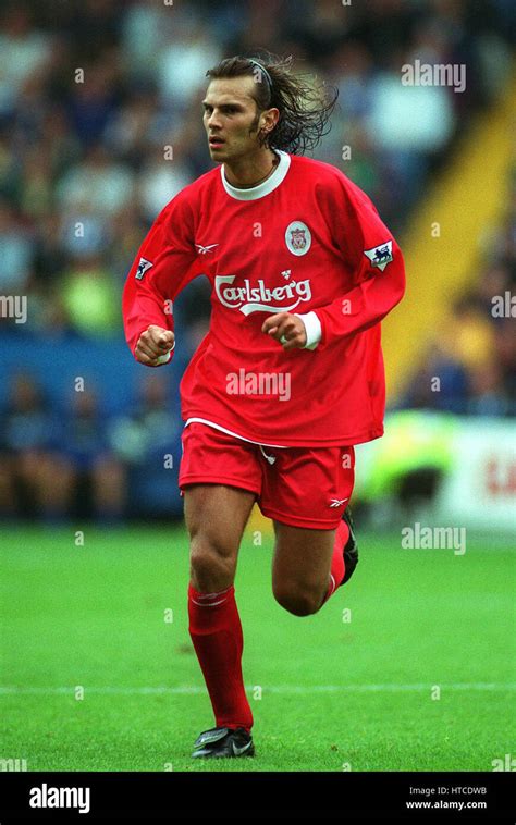 PATRIK BERGER LIVERPOOL FC 07 August 1999 Stock Photo - Alamy