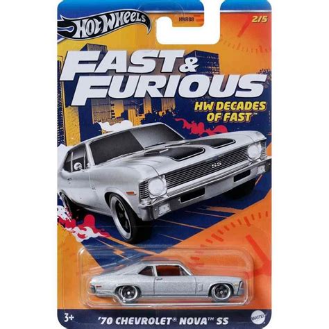 Hot Wheels Fast Furious Chevrolet Nova Ss Decades Of Fast
