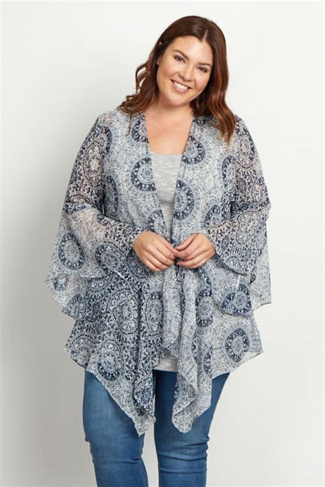 Plus Size Kimono